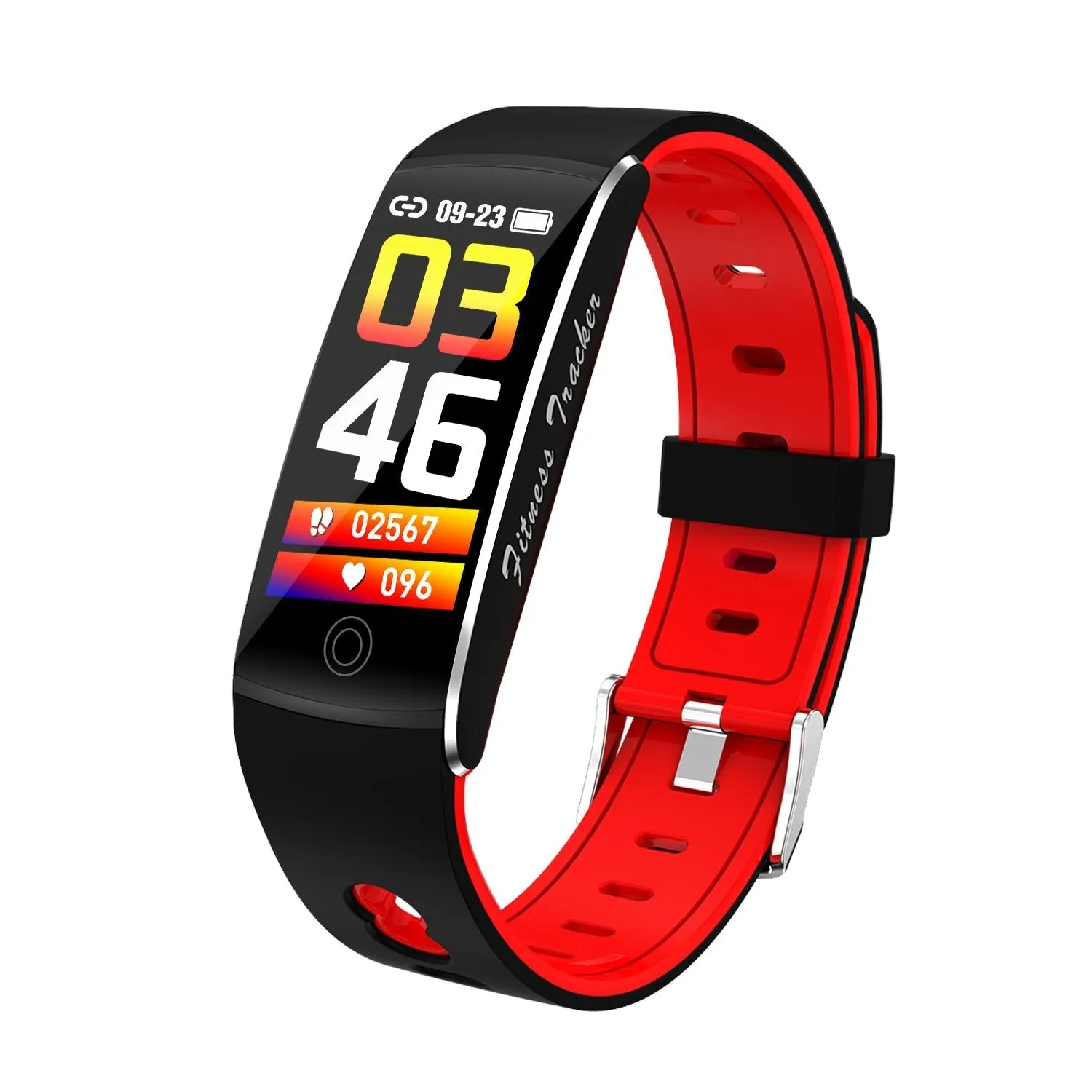 F10Ta Temperature Smart Band Men Women Smart Bracelet Fitness Tracker IP67 Waterpfoof Smartwatch For Android IOS Smartband Bluetooth Wristband Smart Wrist Band