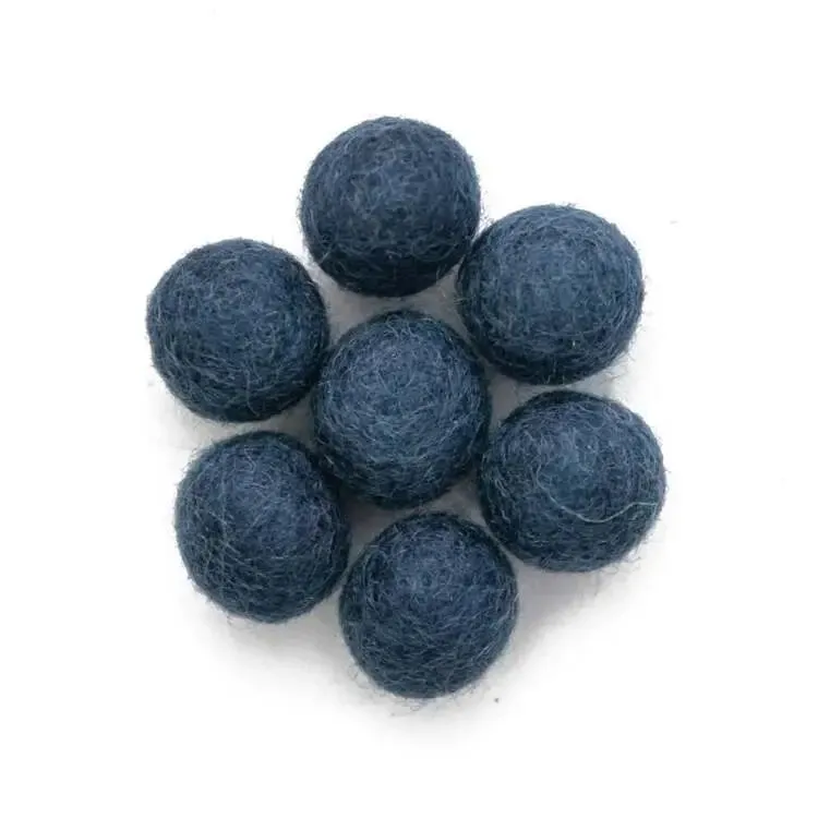 Felt balls Wholesale - 1 cm mix colors - 1000 pcs