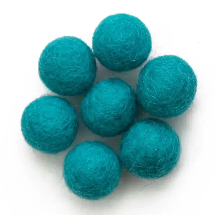 Felt balls Wholesale - 1 cm mix colors - 1000 pcs