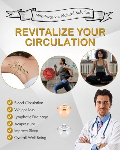 Feraco Lymphatic Drainage Earrings for Women Weight Loss