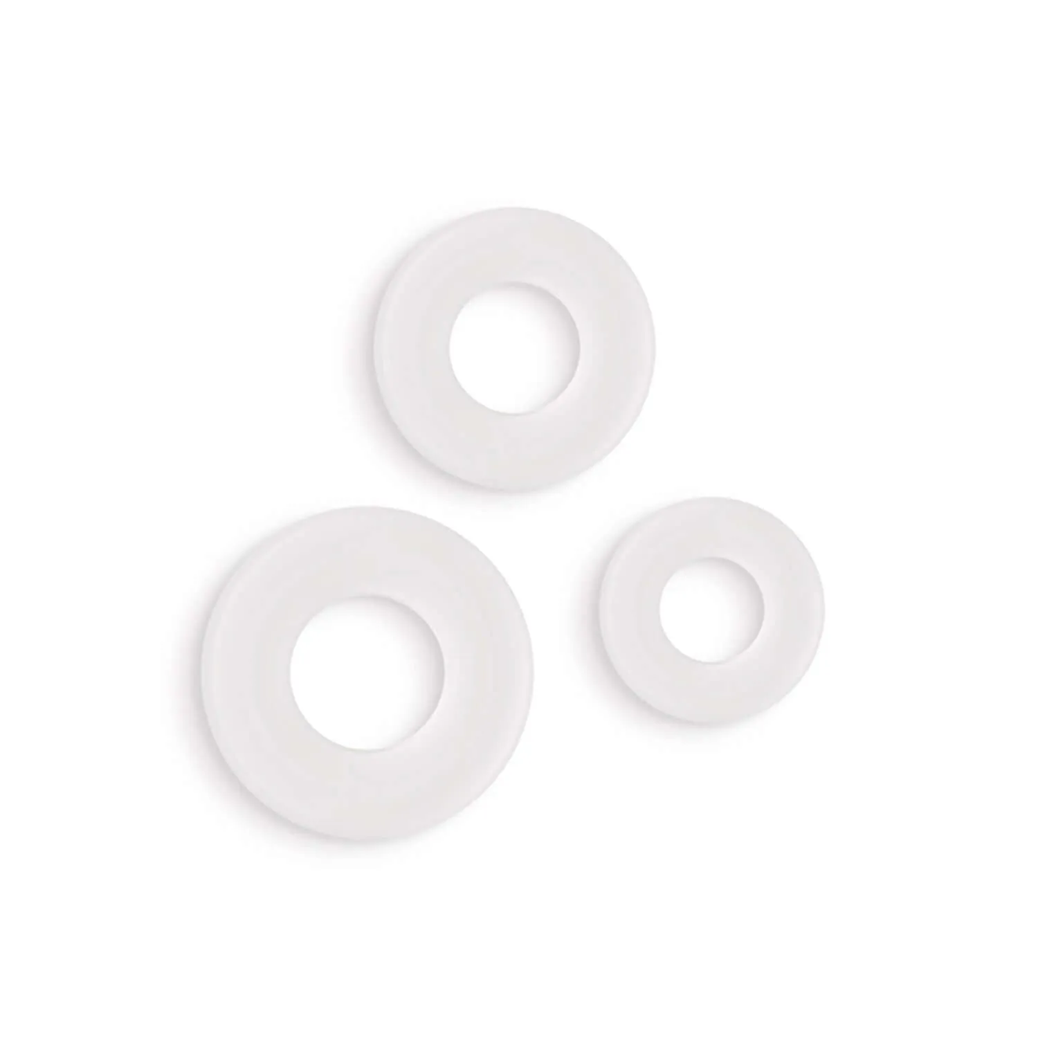 Firefly - 3 Pc Bubble Cock Rings - White
