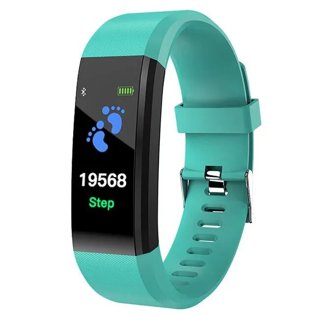 Fitness Smart Watch Men Women Pedometer Heart Rate Monitor Waterproof  Running Sport Watch For Android IOS montre femme 2019