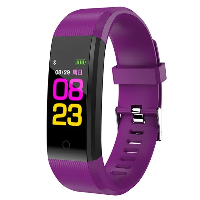 Fitness Smart Watch Men Women Pedometer Heart Rate Monitor Waterproof  Running Sport Watch For Android IOS montre femme 2019