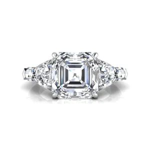 Five Stone Engagement Ring in Asscher & Fancy Shape