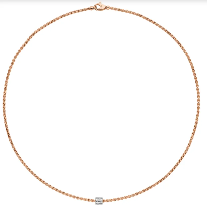 Fope 18ct Gold Aria Necklace
