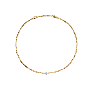 FOPE Eka Necklace with Rhombus-Set Diamonds