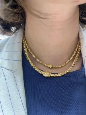 FOPE Flex'it Diamond Station Necklace