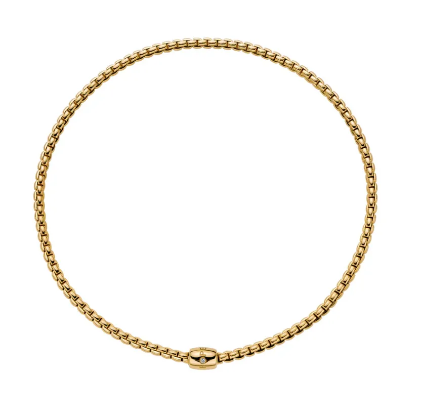 FOPE Flex'it Diamond Station Necklace