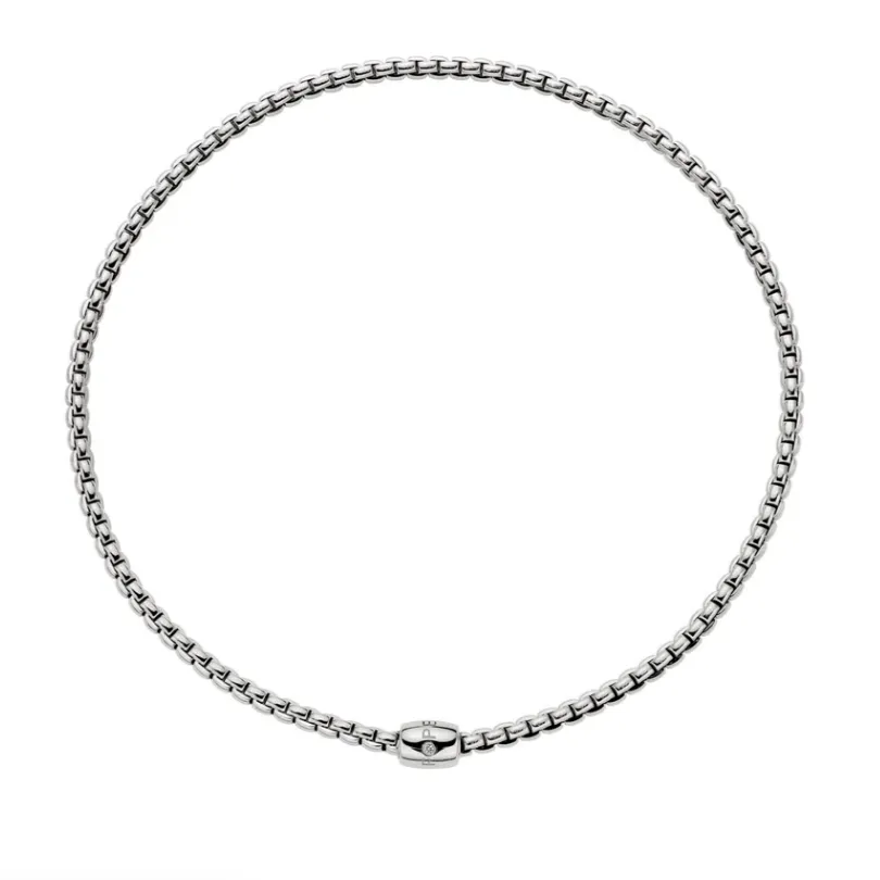 FOPE Flex'it Diamond Station Necklace