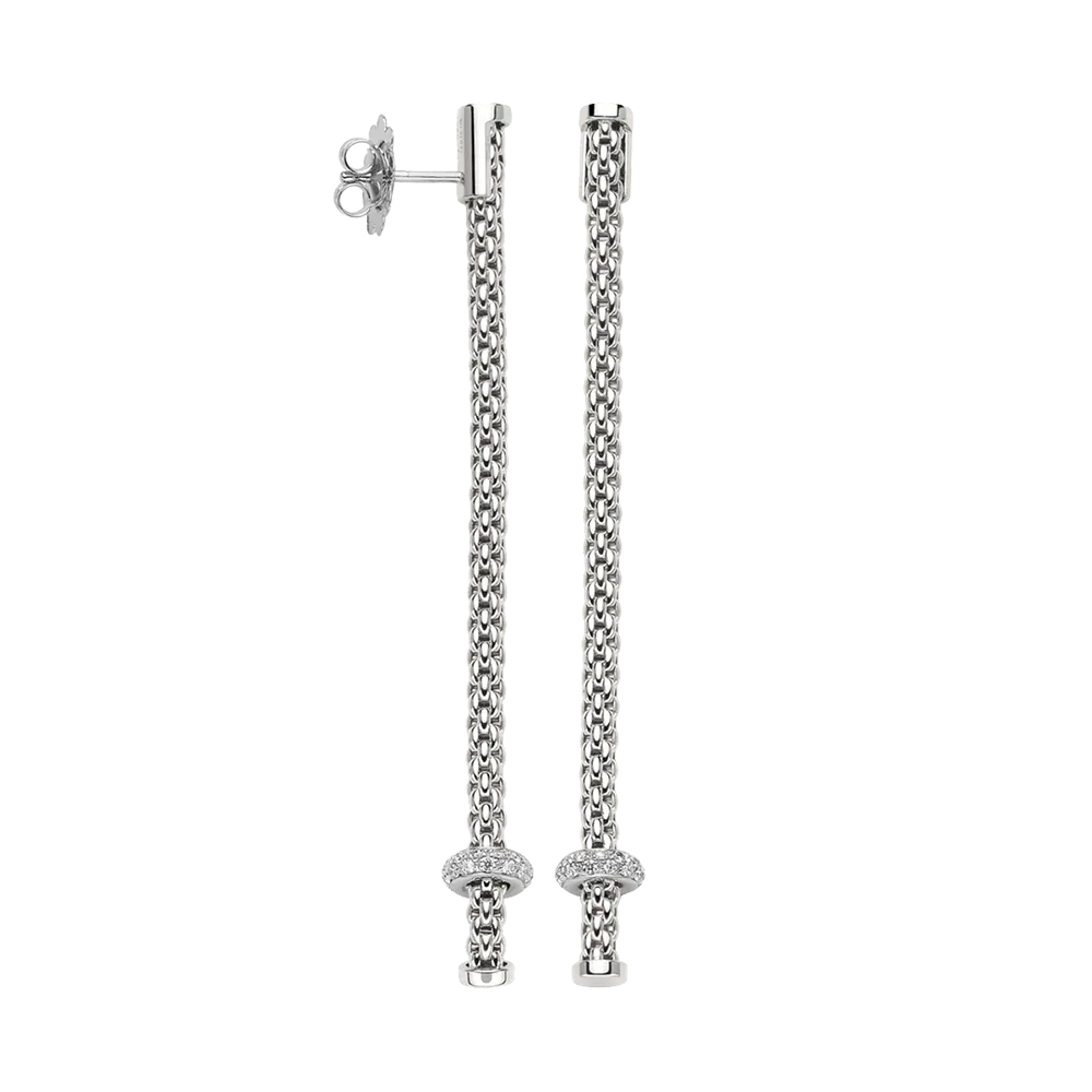 FOPE Prima Pendant Earrings with Diamonds