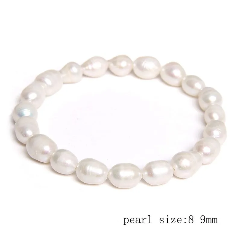 Freshwater Pearl Bracelets Elegant Baroque Pearls