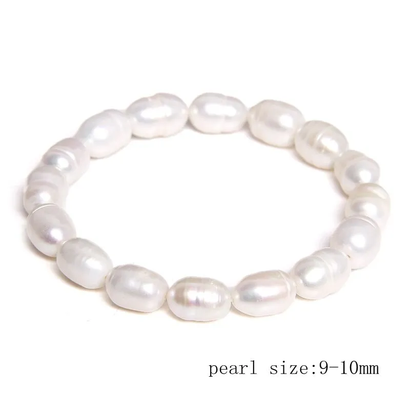 Freshwater Pearl Bracelets Elegant Baroque Pearls