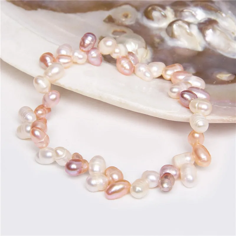 Freshwater Pearl Bracelets Elegant Baroque Pearls