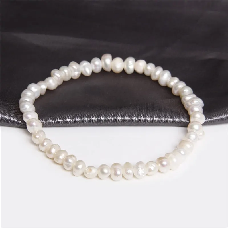 Freshwater Pearl Bracelets Elegant Baroque Pearls