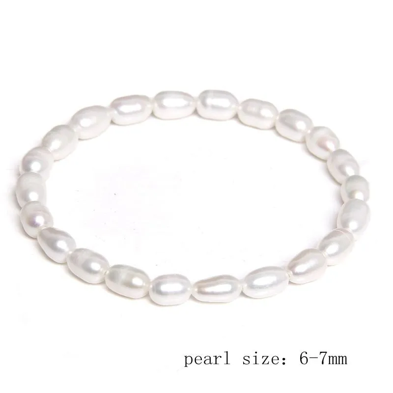 Freshwater Pearl Bracelets Elegant Baroque Pearls