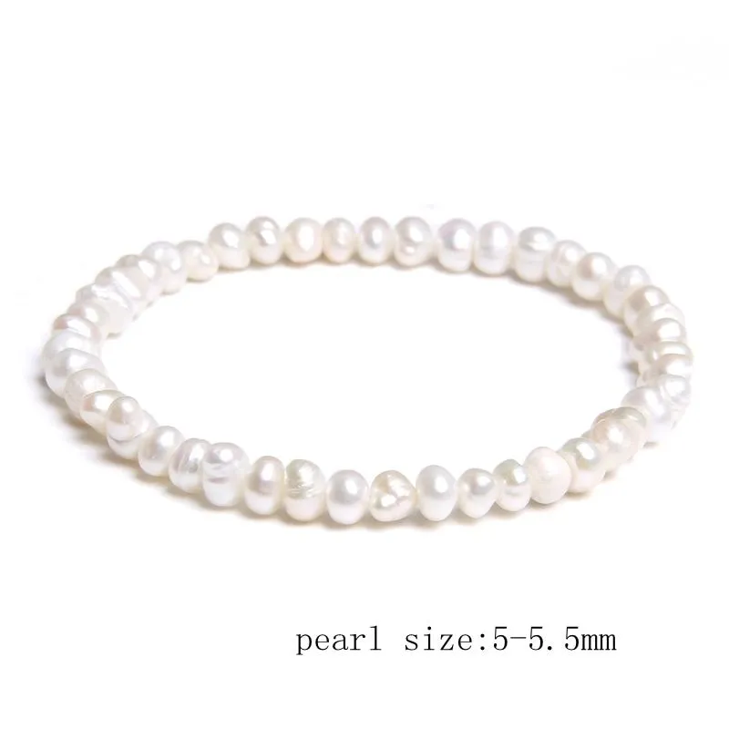 Freshwater Pearl Bracelets Elegant Baroque Pearls