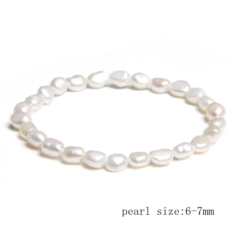 Freshwater Pearl Bracelets Elegant Baroque Pearls