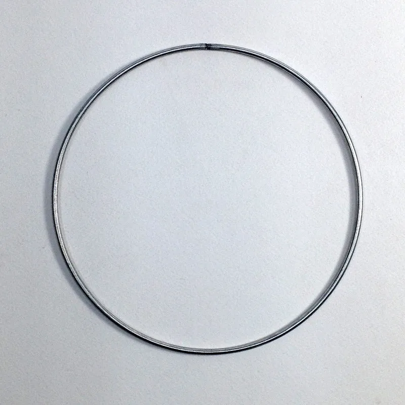 GALVANISED RING SILVER 200MM 1PC