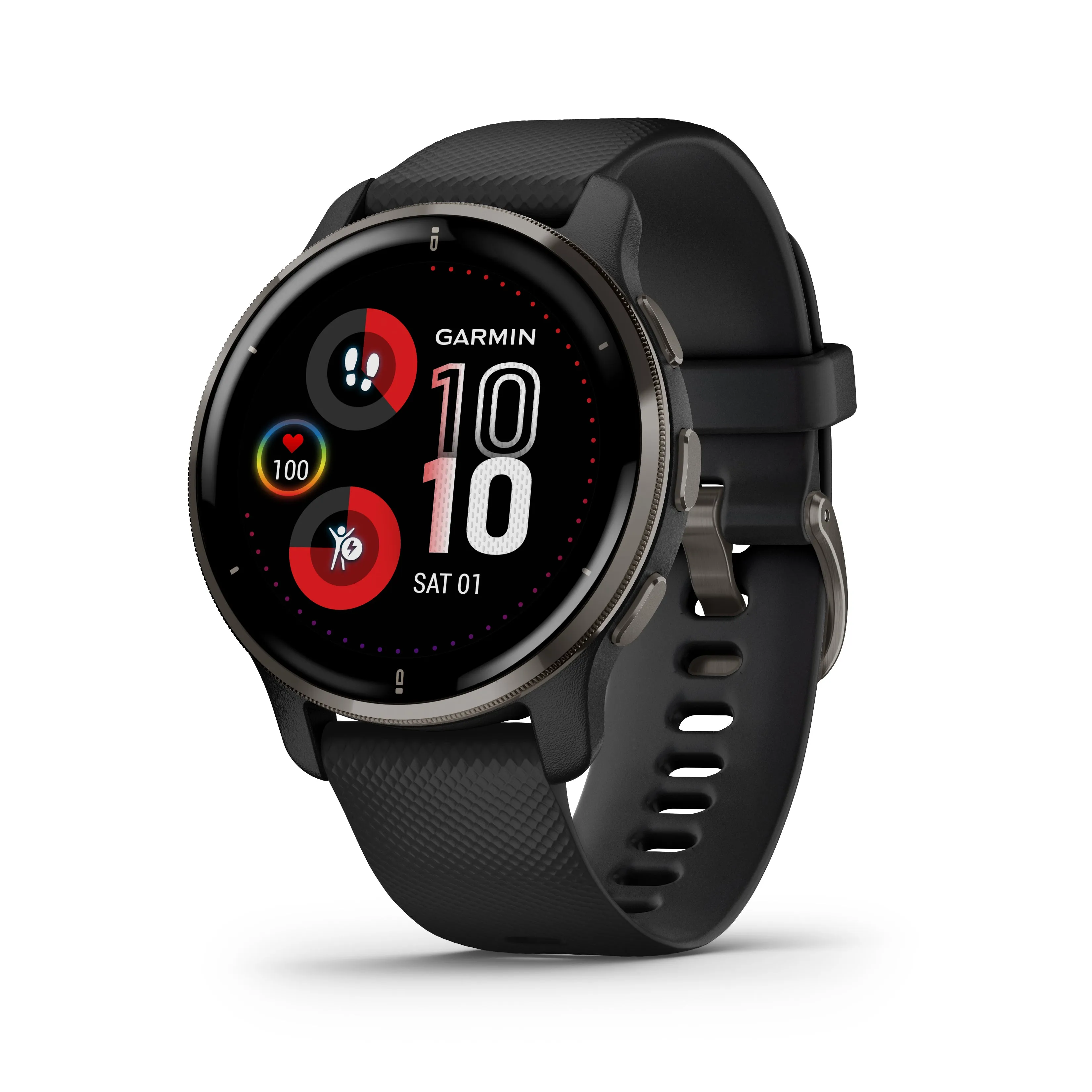 Garmin Venu 2 Plus GPS Multisport Smartwatch with Call and Text, Music, Adv HM FF