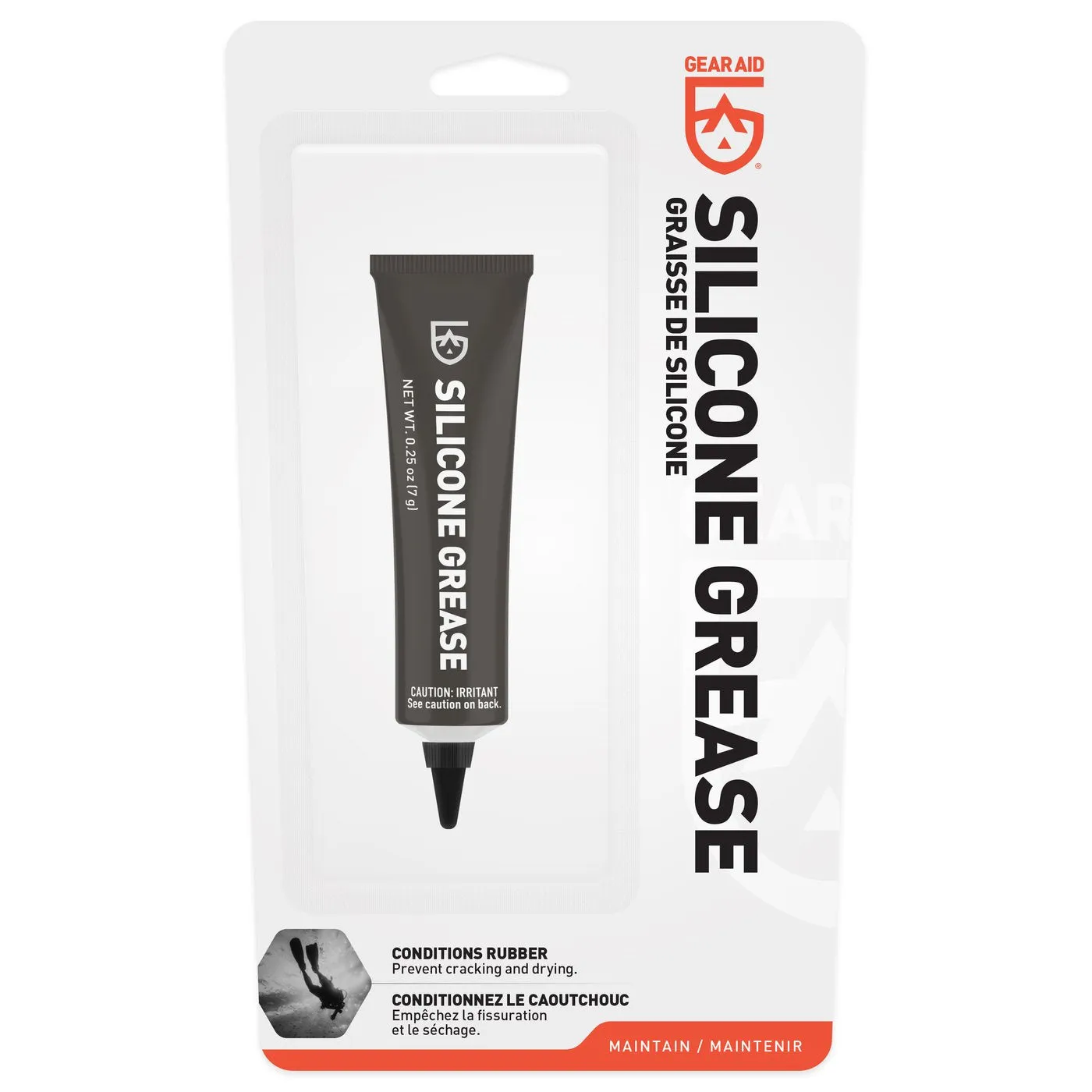 Gear Aid Silicone Grease 7.1g (1/4oz)