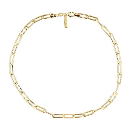 Gold Filled Carrie Paper Clip Necklace - Hypoallergenic & Tarnish Resistant