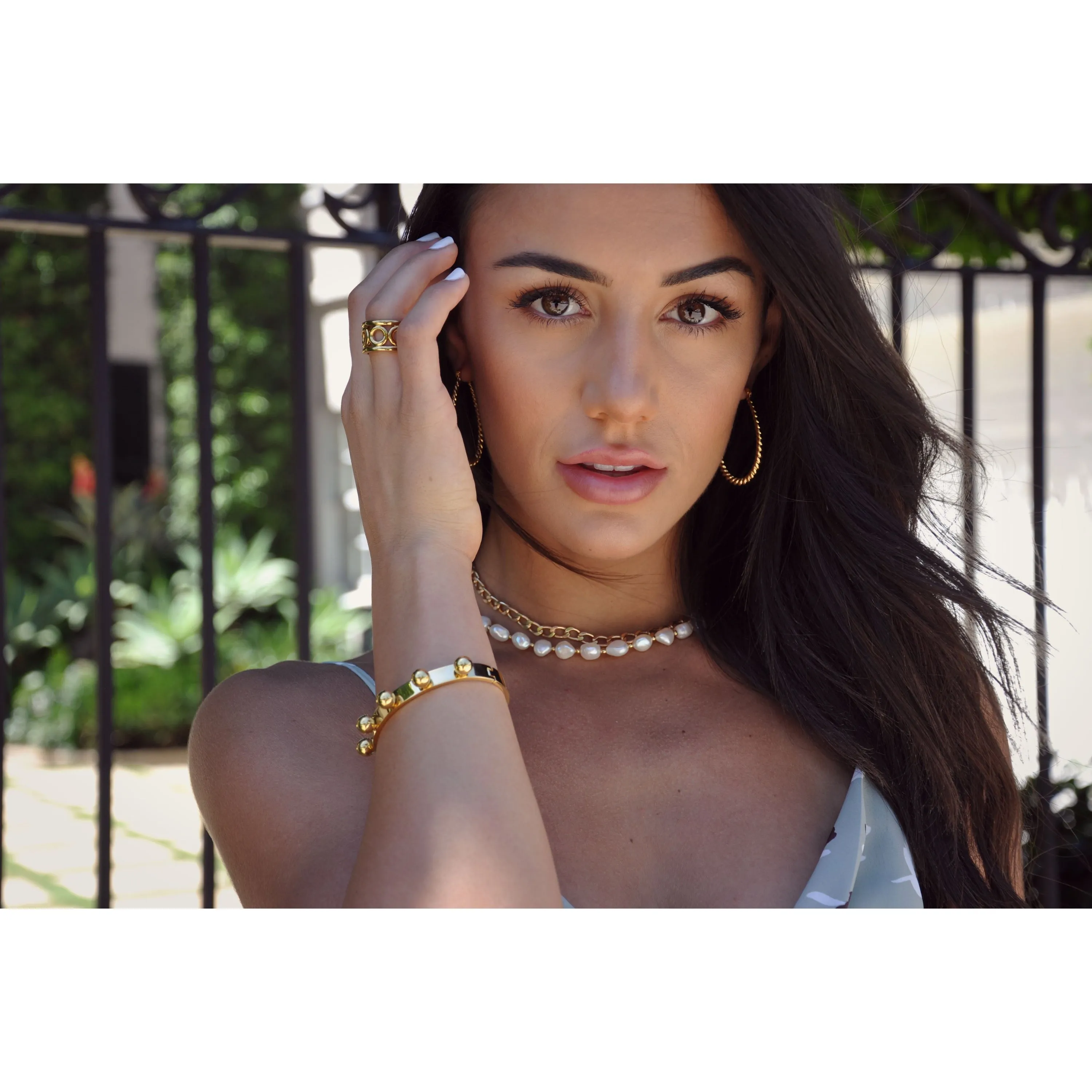 Gold Filled Carrie Paper Clip Necklace - Hypoallergenic & Tarnish Resistant