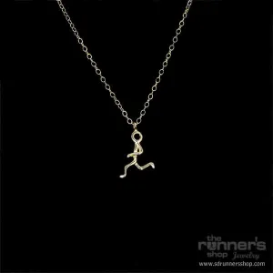 Gold "Hermes" Runner Necklace