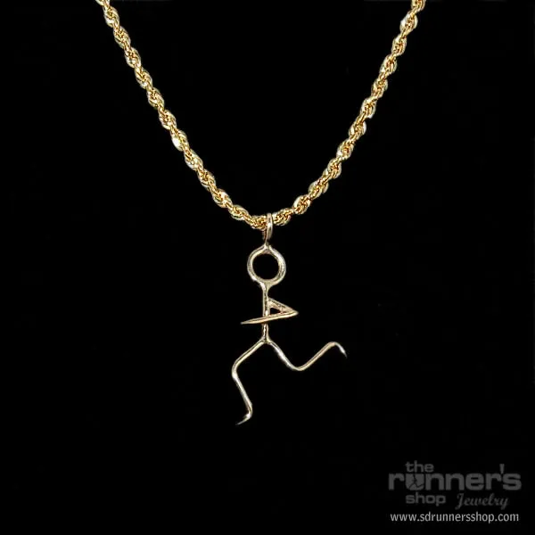 Gold "Mercury" Runner Necklace