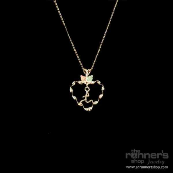 Gold Sweetheart "Hermes" Runner Necklace