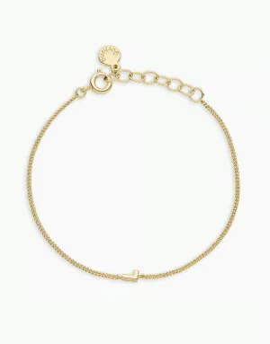 GORJANA WILDER MINI ALPHABET BRACELET L