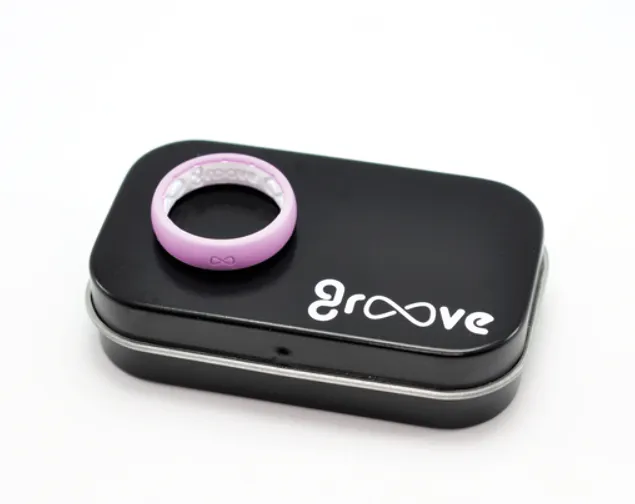 Groove Life Silicone THIN Ring - Lavender