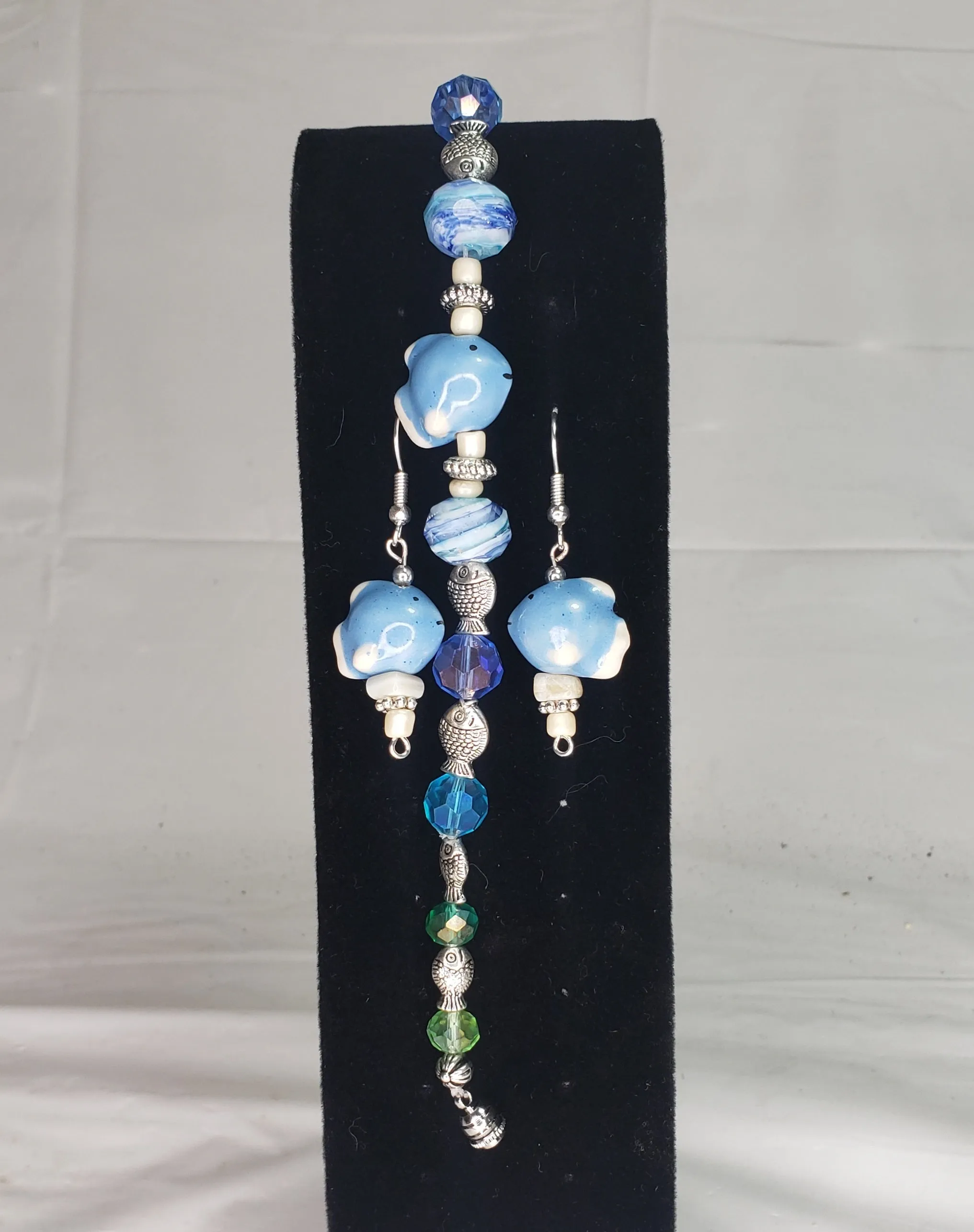 Handcrafted Artisan Bracelet & Earrings Jewelry Sets
