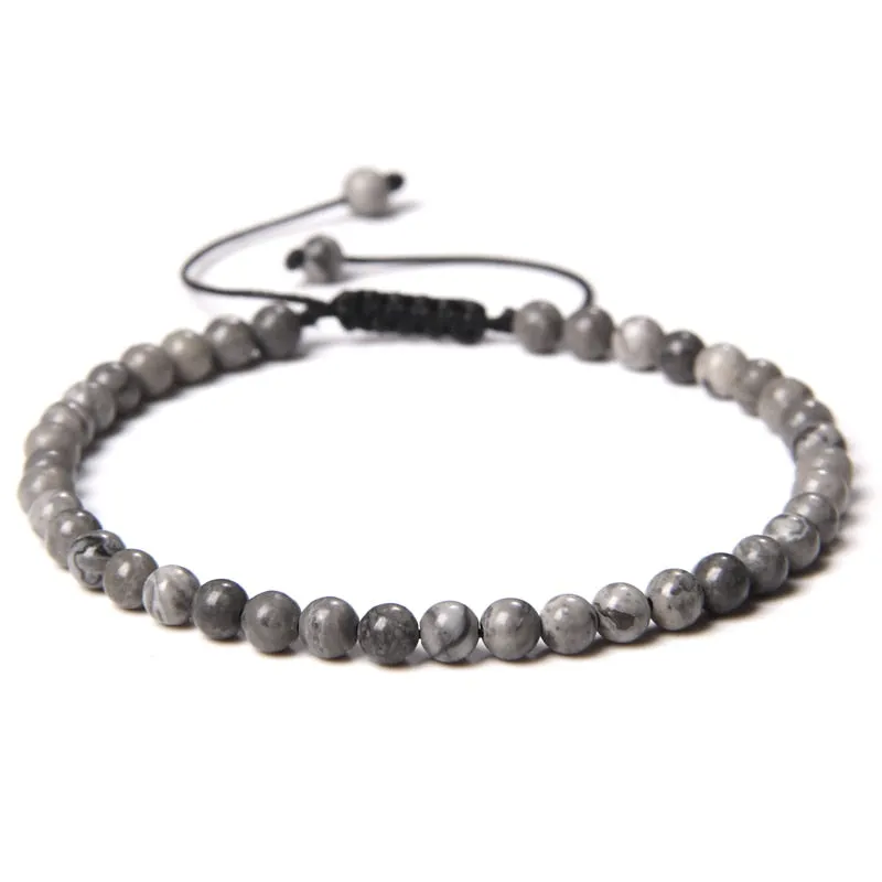 Handmade Natural Agates Jades Quartz Stone Beaded