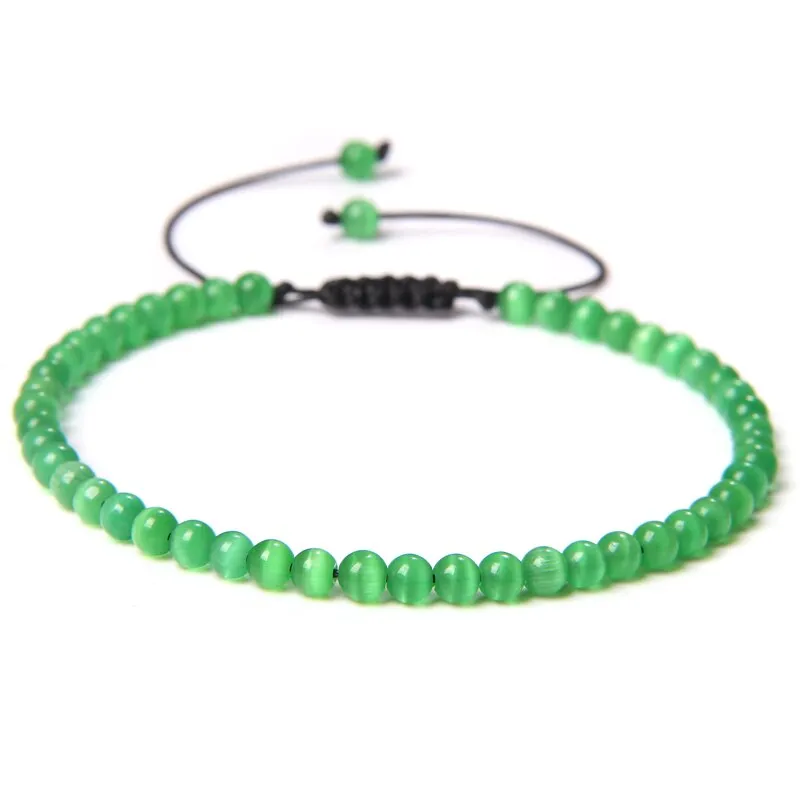Handmade Natural Agates Jades Quartz Stone Beaded