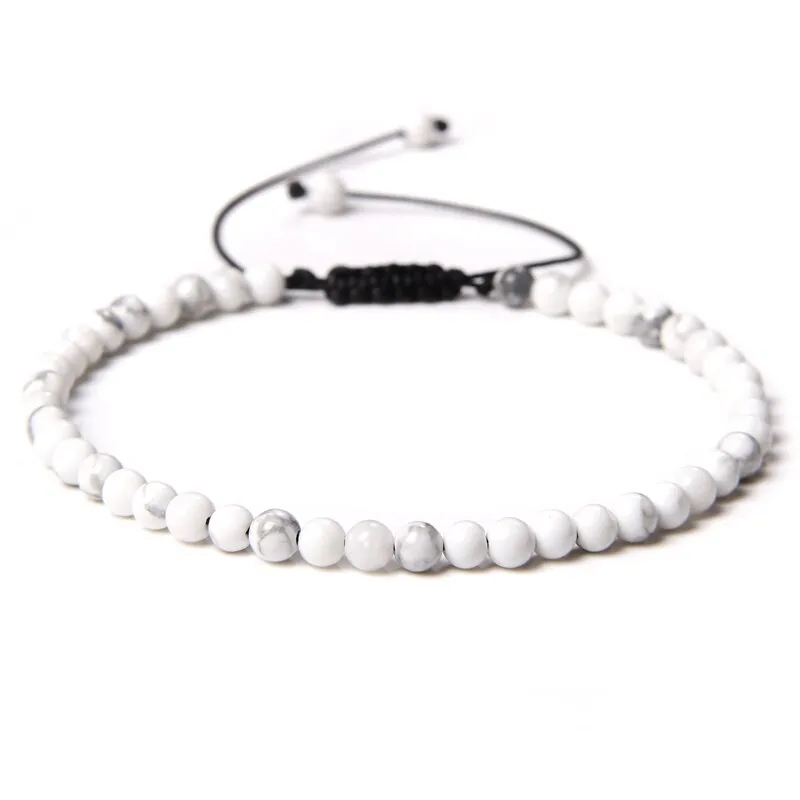 Handmade Natural Agates Jades Quartz Stone Beaded