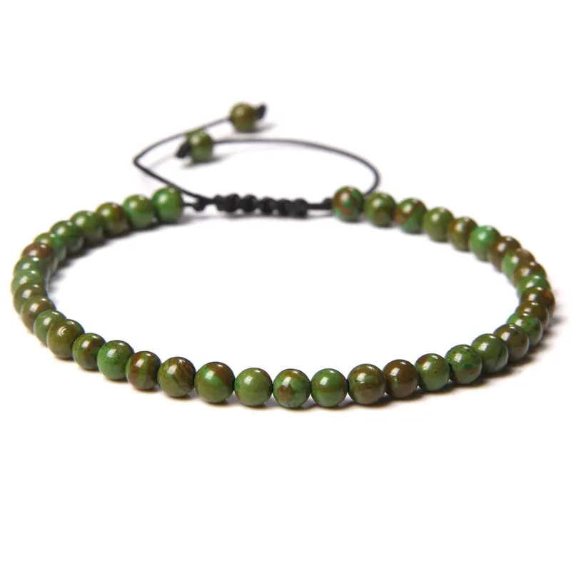 Handmade Natural Agates Jades Quartz Stone Beaded