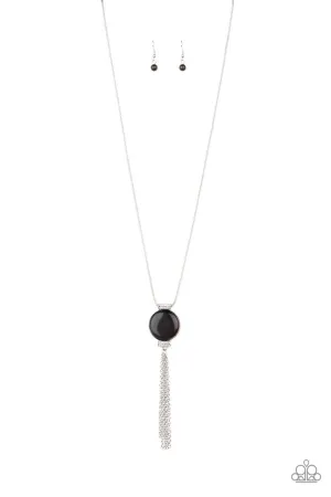 Happy as Can BEAM Black Paparazzi Necklace