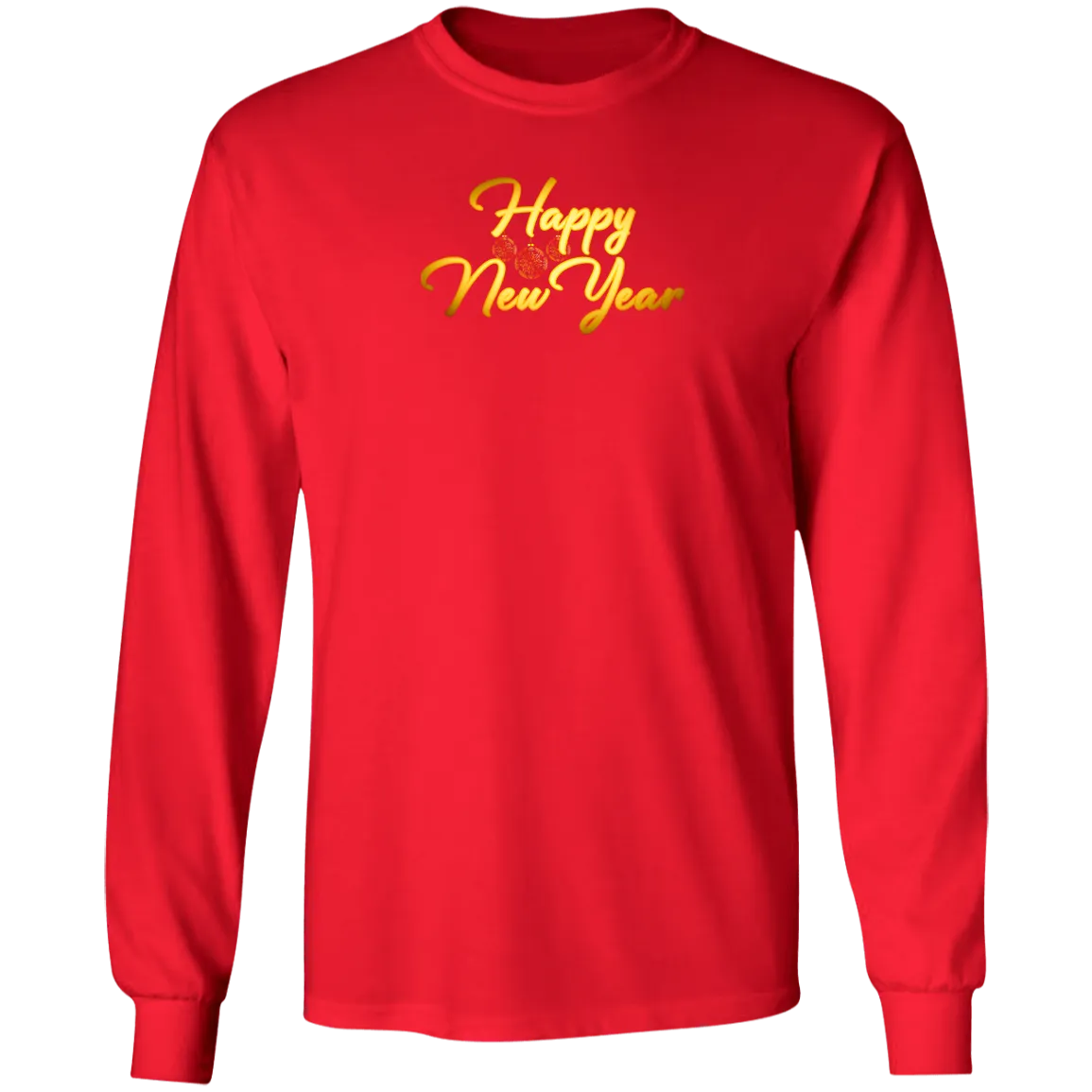 Happy New Year Men LS Ultra Cotton Shirt