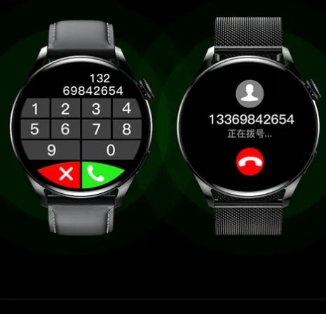 Heart Rate Blood Pressure Sports Monitoring Smart Watch Bluetooth Call NFC Access Control Message Reminder Smart Watch