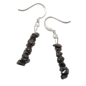 Hematite Earrings Positive Energy Dangle Stones