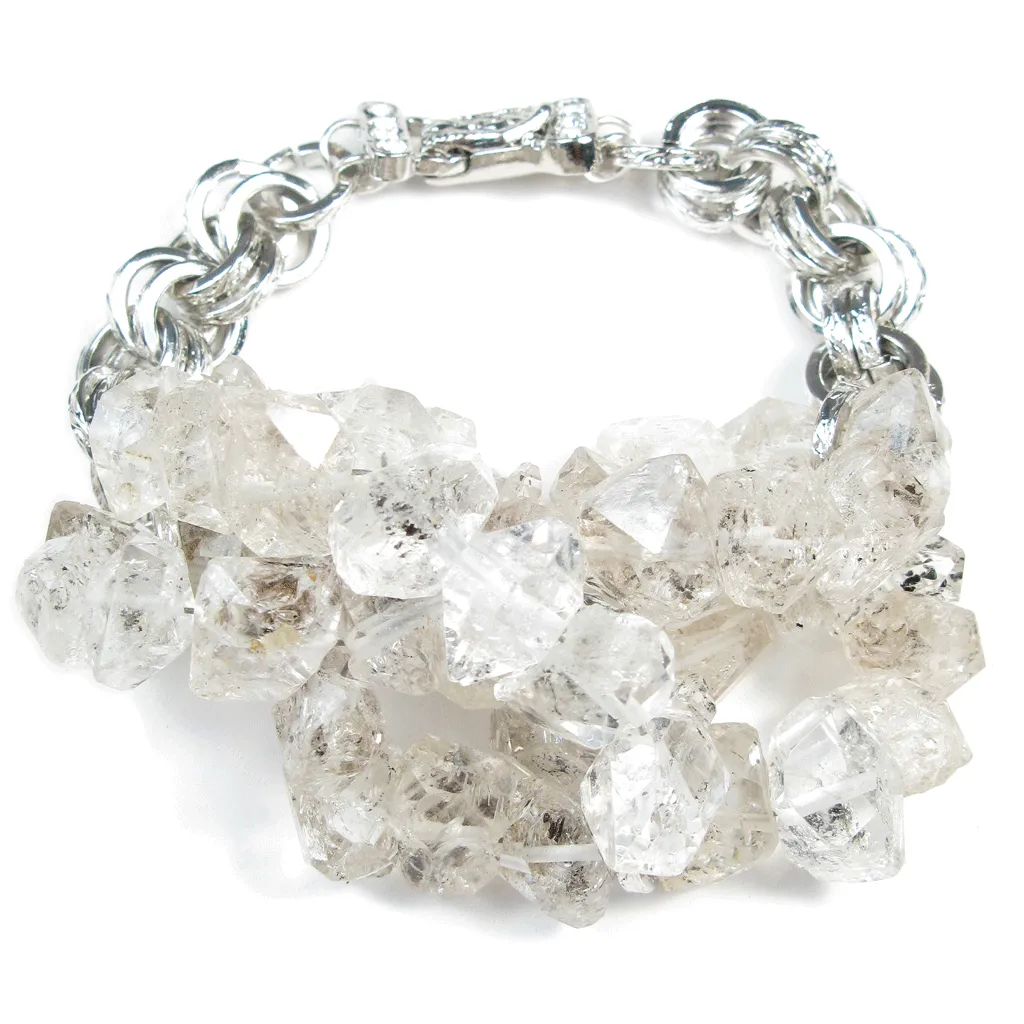 Herkimer Diamond Island Dreamscape Bracelet
