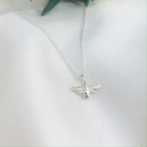Holly Silver by Rebecca - Mini Queen Bee Necklace