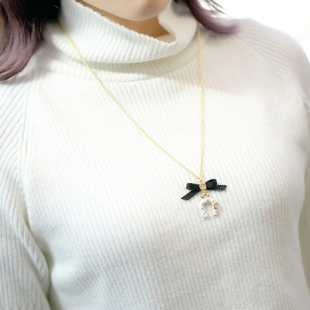 Horseshoe Feve Necklace【Japan Jewelry】