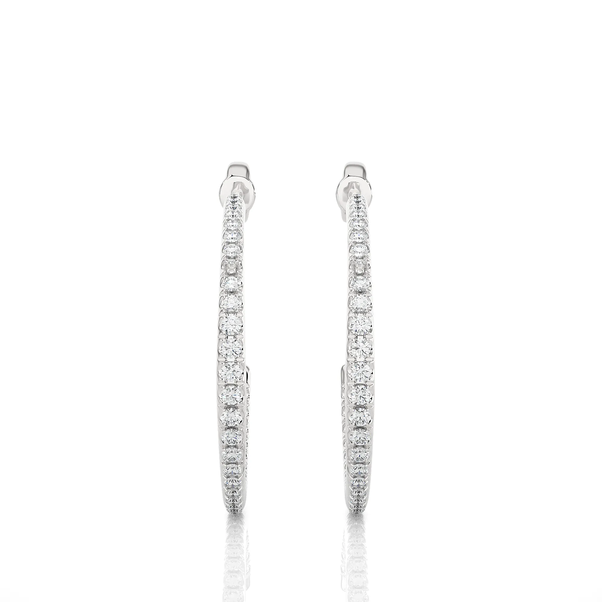 Hypnotic Half-Hoop Studs