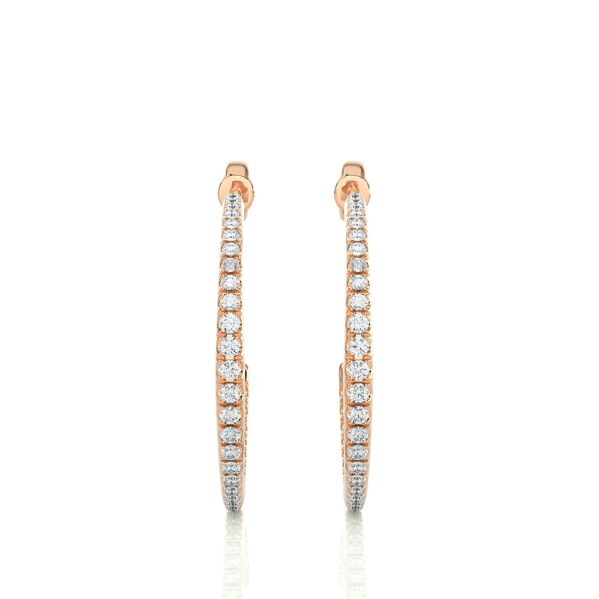 Hypnotic Half-Hoop Studs