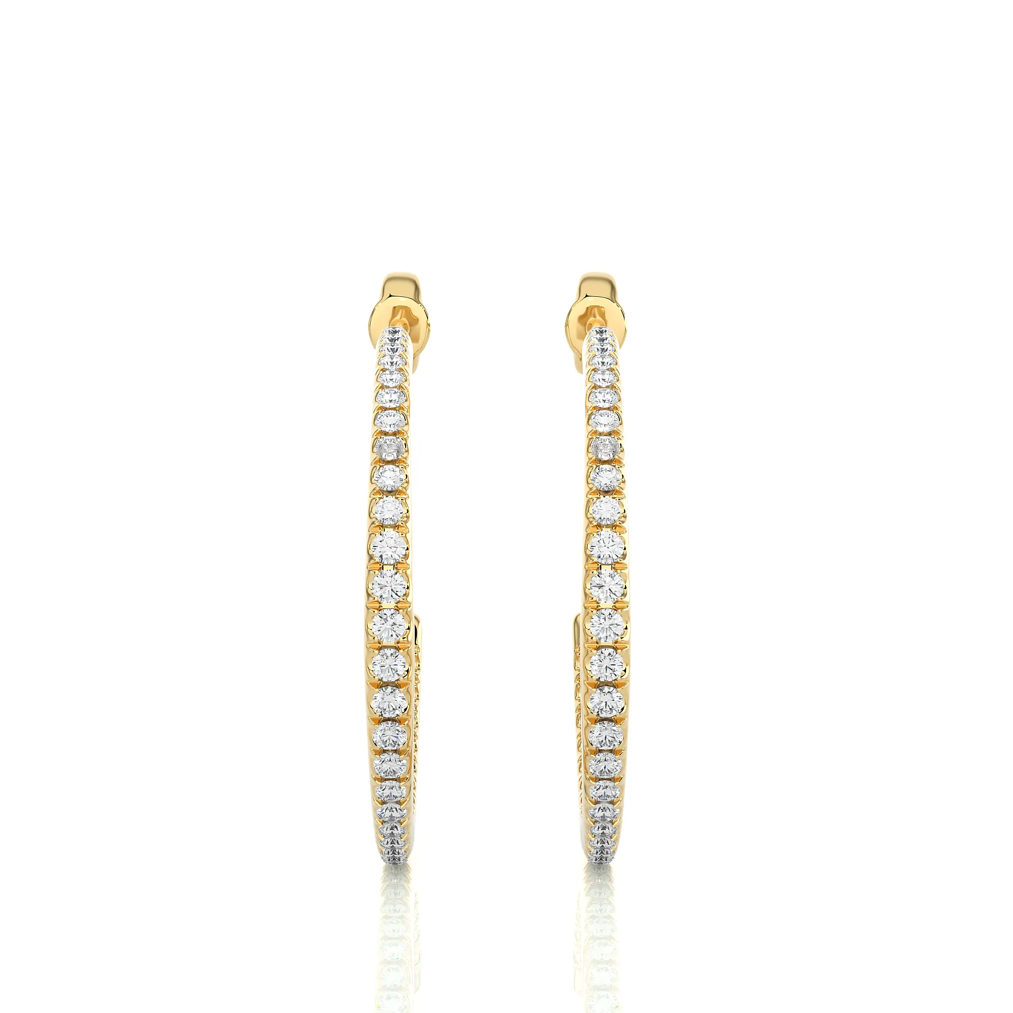 Hypnotic Half-Hoop Studs