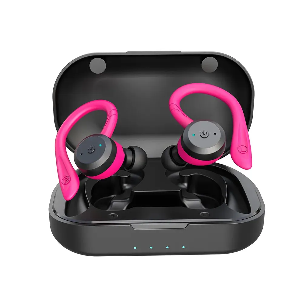 IPX7 20 Hours Play Time Swimming Waterproof  Hooks Stereo Earbuds