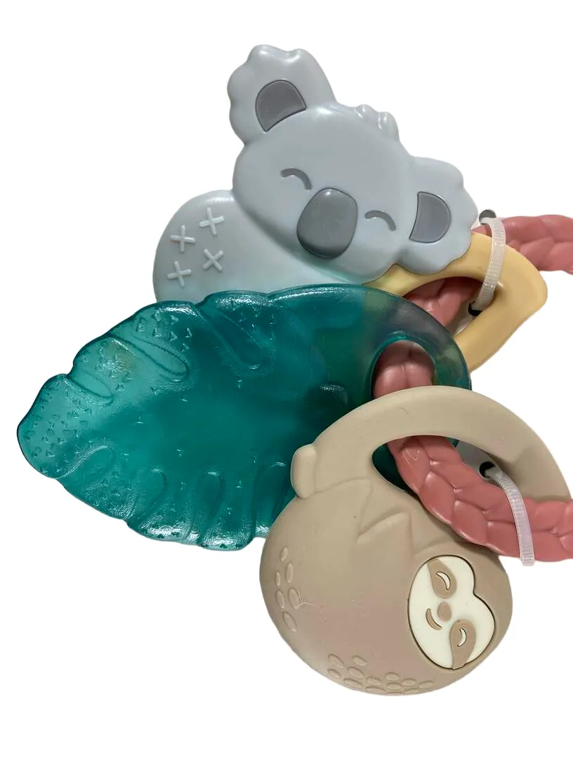 Itzy Ritzy Itzy Keys Teething Rings, Tropical