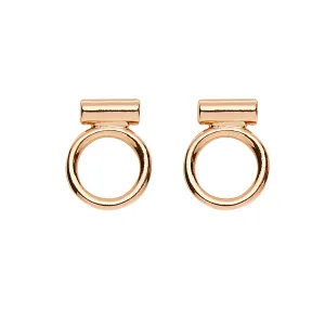 Jaden Earrings in Rose Gold
