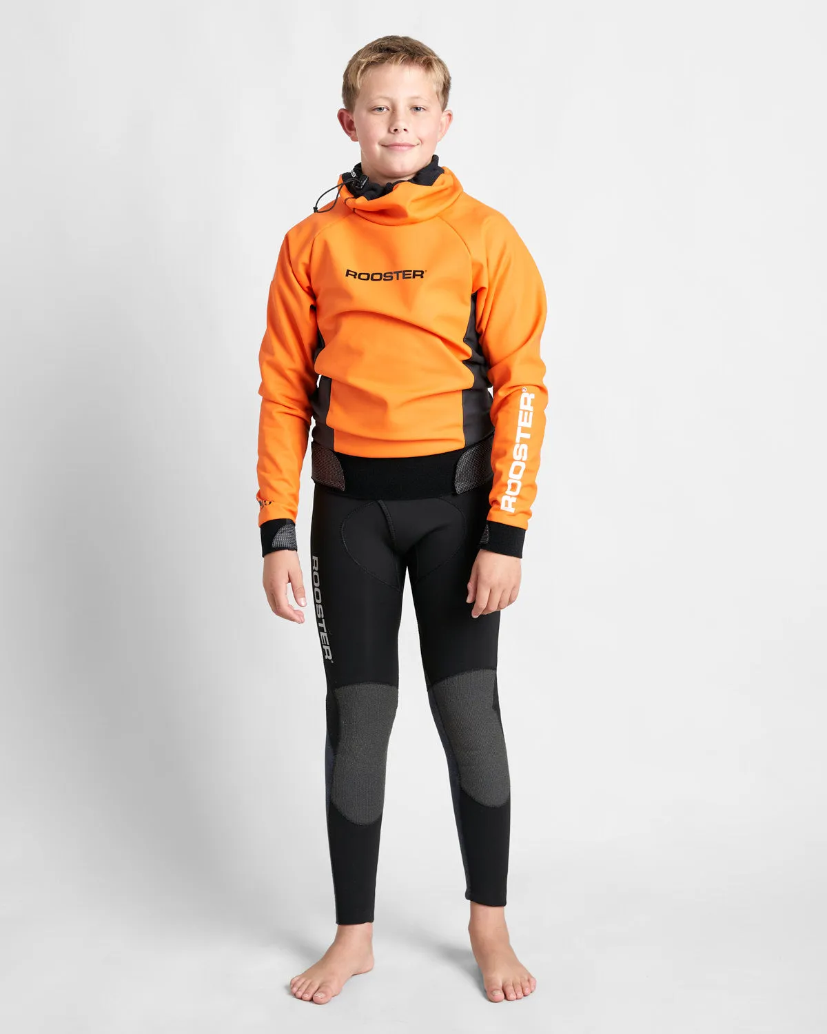 JUNIOR Pro Lite Aquafleece Top - Unisex - ORANGE